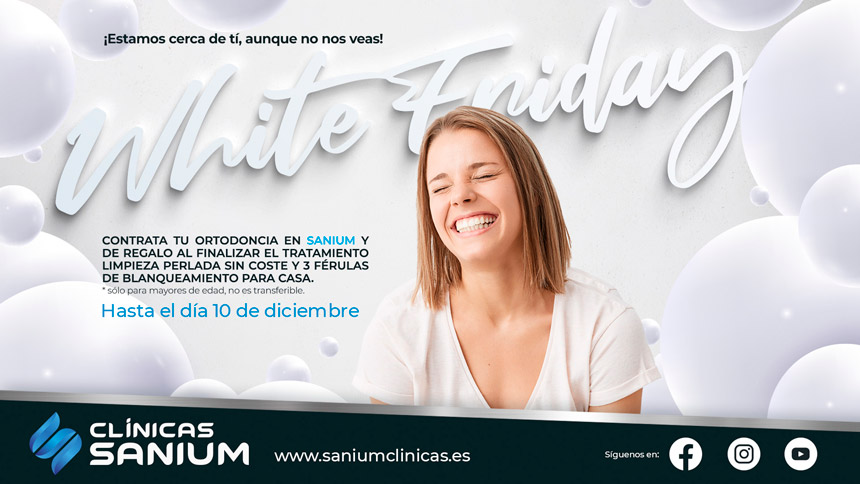 Sanium celebra el ‘White Friday’ en ortodoncia